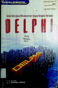 Teknik Antarmuka Mikrokontroler dengan Komputer Berbasis DELPHI