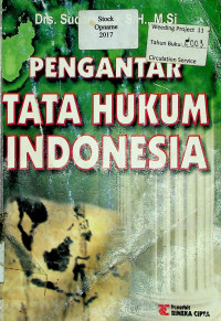 PENGANTAR TATA HUKUM INDONESIA