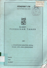 SI-6221 : PERBAIKAN TANAH