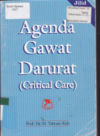 Agenda Gawat Darurat (Critical Care) Jilid 3