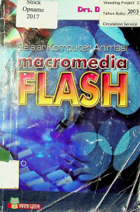 Belajar Komputer Animasi macromedia FLASH