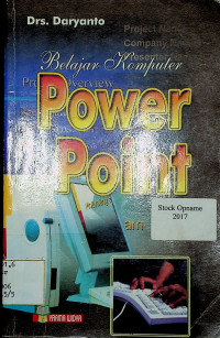 Belajar Komputer Power Point