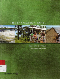 THE INSPECTION PANEL; ANNUAL REPORT