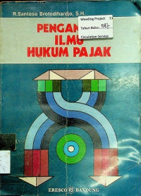 PENGANTAR ILMU HUKUM PAJAK
