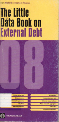 The Little Data Book on External Debt 2008