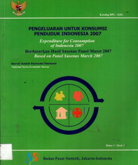 PENGELUARAN UNTUK KONSUMSI PENDUDUK INDONESIA