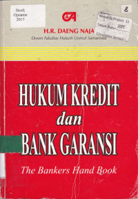HUKUM KREDIT dan BANK GARANSI  : The Best Hand Book