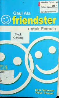 Gaul Ala friendster untuk Pemula