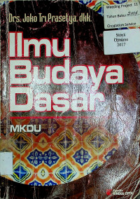 Ilmu Budaya Dasar: MKDU