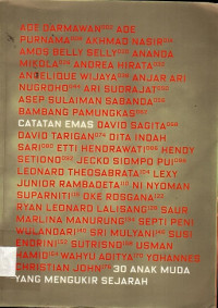 CATATAN EMAS 30 ANAK MUDA YANG MENGUKIR SEJARAH
