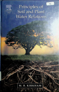 Principles Of Soil And Plant Water Relations