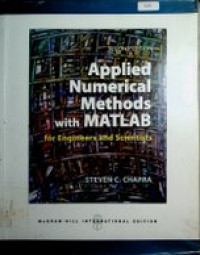 Applied Numerical Methods with MATLAB for Engineers and Scientists, Second Edition