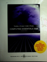 Computing ESSENTIALS Complete 2008