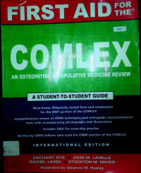 FIRST AID FOR THE COMLEX, SECOND EDITION