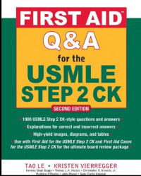 FIRST AID Q&A for the USMLE STEP 2 CK, SECOND EDITION