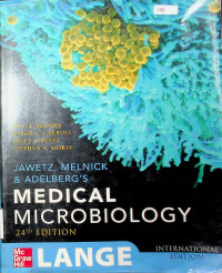 JAWETZ, MELNICK & ADELBERG`S. MEDICAL MICROBIOLOGY, 24th edition