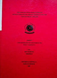 PERLINDUNGAN HUKUM BAGI PENDESAIN DITINJAU DARI UNDANG-UNDANG NOMOR 31 TAHUN 2000 TENTANG DESAIN INDUSTRI