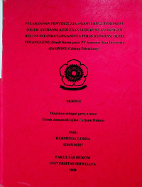 PELAKSANAAN PENYELESAIAN GANTI RUGI KERUGIAN SEHUBUNGAN DENGAN BELUM DITANDA TANGANINYA POLIS ASURANSI OLEH PENANGGUNG. (STUDI KASUS PADA PT. ASURANSI JASA INDONESIA (JASINDO) CABANG PALEMBANG)