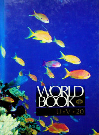 WORL BOOK , U-V Volume 20