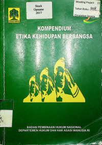 KOMPENDIUM ETIKA KEHIDUPAN BERBANGSA