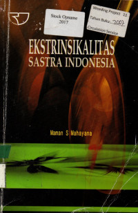 EKSTRINSIKALITAS SASTRA INDONESIA