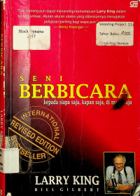 SENI BERBICARA: kepada siapa saja, kapan saja, dimana saja