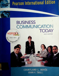 BUSINESS COMMUNICATION TODAY / Ninth Edition