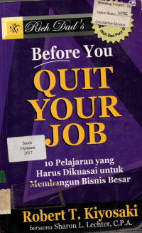 Before You QUIT YOUR JOB