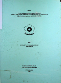 EVALUASI KANDUNGAN FRAKSI SERAT AMPAS TEBU YANG DIFERMENTASIKAN DENGAN KOMBINASI Effective Microorganisme-4 (EM-4) DAN UREA