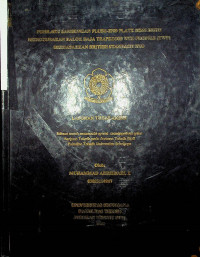 PERILAKU SAMBUNGAN FLUSH-END PLATE SEMI RIGID MENGGUNAKAN BALOK BAJA TRAPEZOID WEB PROFILE (TWP) BERDASARKAN BRITISH STANDARD 5950