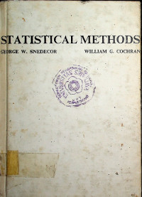 STATISTICAL METHODS
