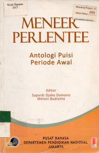 MENEER PERLENTEE: Antologi Puisi Periode Awal