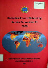 Kompilasi Forum Debriefing Kepala Perwakilan RI 2009