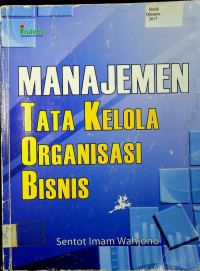 MANAJEMEN TATA KELOLA ORGANISASI BISNIS
