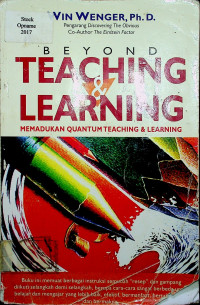 BEYOND TEACHING & LEARNING: MEMADUKAN QUANTUM TEACHING & LEARNING
