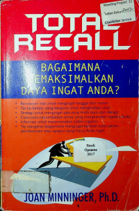 TOTAL RECALL:  BAGAIMANA MEMAKSIMALKAN DAYA INGAT ANDA?