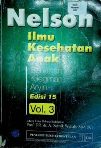 Ilmu Kesehatan Anak Nelson, Edisi 15 Vol.3