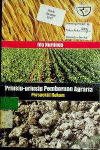 Prinsip-Prinsip Pembaruan Agraria: Perspektif Hukum