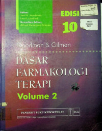 DASAR FARMAKOLOGI TERAPI Volume 2, EDISI 10