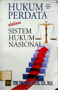 HUKUM PERDATA dalam SISTEM HUKUM NASIONAL