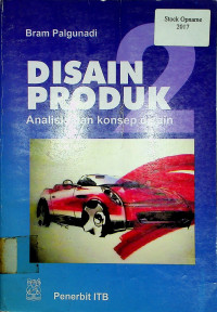 DISAIN PRODUK 2: Analisis dan konsep disain