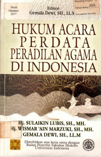 HUKUM ACARA PERDATA PERADILAN AGAMA DI INDONESIA