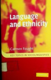 Language and Ethnicity