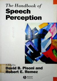 The Handbook of Speech Perception