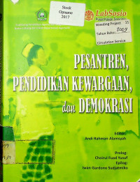 PESANTREN, PENDIDIKAN KEWARGAAN, dan DEMOKRASI