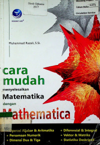 Cara mudah menyelesaikan Matematika dengan Mathematica