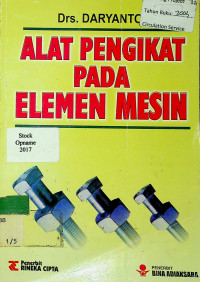 ALAT PENGIKAT PADA ELEMEN MESIN