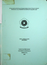 EVALUASI KANDUNGAN FRAKSI SERAT KULIT BUAH KAKAO (Theobroma cacao) FERMENTASI DENGAN Aspergillus niger