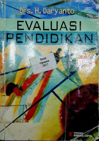 EVALUASI PENDIDIKAN