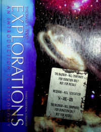 EXPLORATIONS: AN INTRODUCTION TO ASTRONOMY, THIRD EDITION, UPDATED